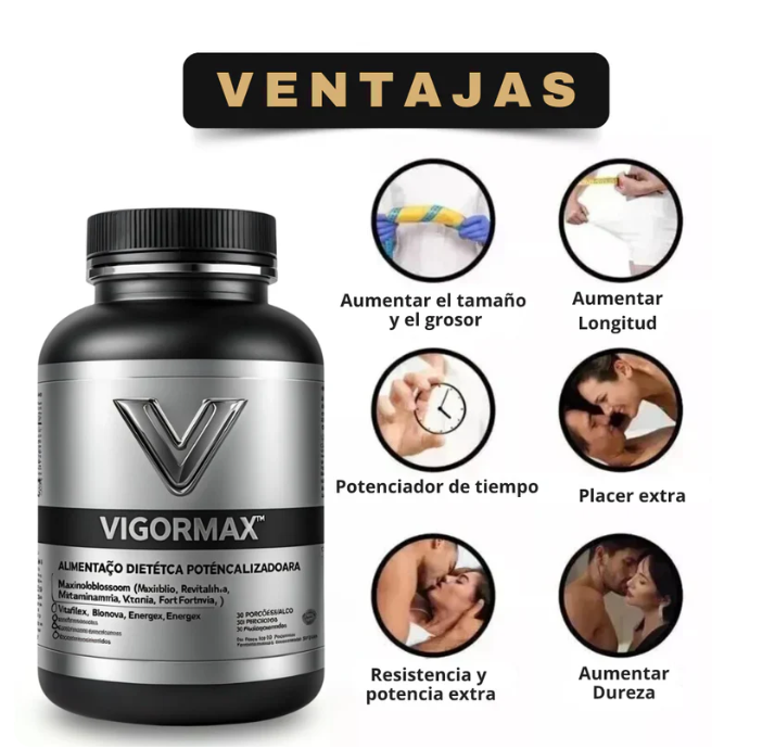 VIGOR MAX 💪 | Potenciador de Energía y Vitalidad Máxima ⚡