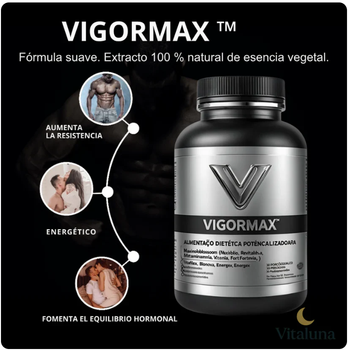 VIGOR MAX 💪 | Potenciador de Energía y Vitalidad Máxima ⚡