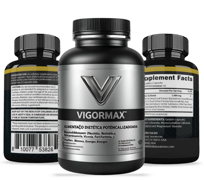 VIGOR MAX 💪 | Potenciador de Energía y Vitalidad Máxima ⚡