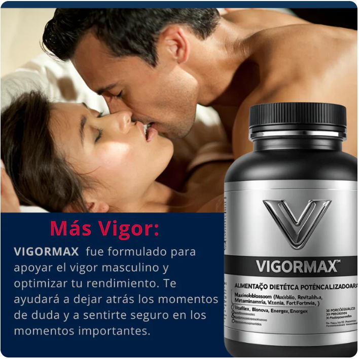 VIGOR MAX 💪 | Potenciador de Energía y Vitalidad Máxima ⚡